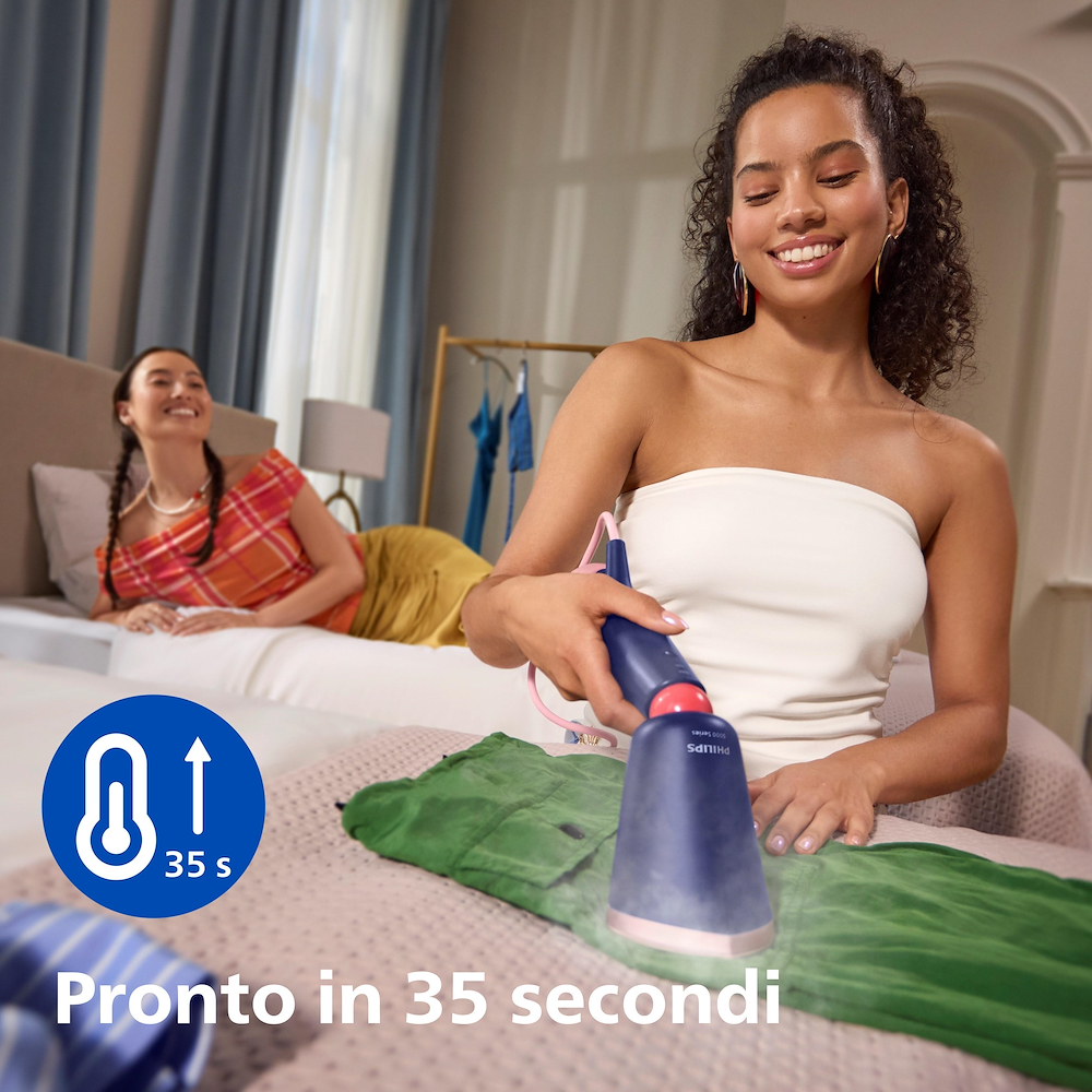 PHILIPS STH503020 - Stiratrice Verticale 1400W Blu Mare