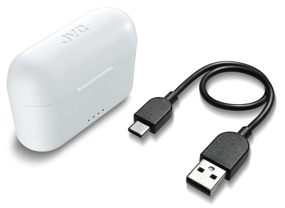 JVC HAA3TWU - Auricolari True Wireless Bianchi