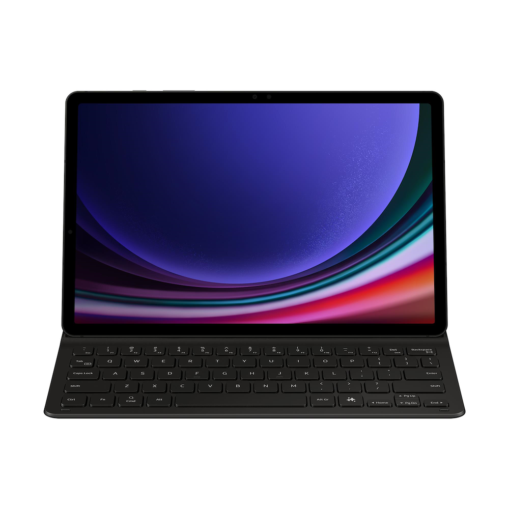 SAMSUNG EFDX720BBEGIT - Samsung Book Cover Keyboard Slim EF-DX720 für Galaxy Tab S9