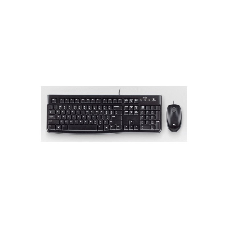 LOGITECH 5099206020481 - Logitech MK120 Desktop Set Tastiera e Mouse
