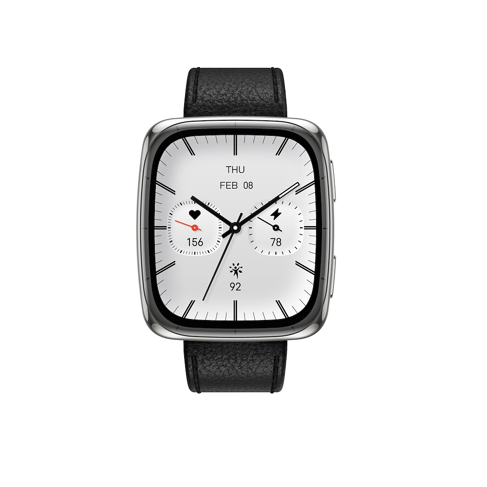AMAZFIT ACTIVE2SQUAREBLACK - Smarte Uhr Schwarz