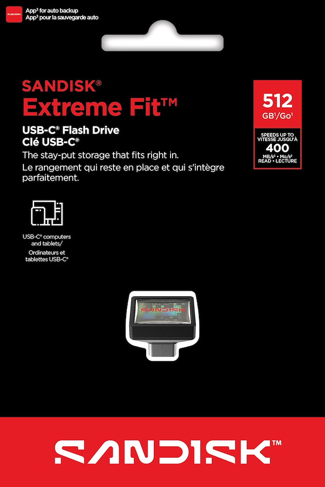 SANDISK SDCZ530512GG46 - Chiavetta USB-C 512GB