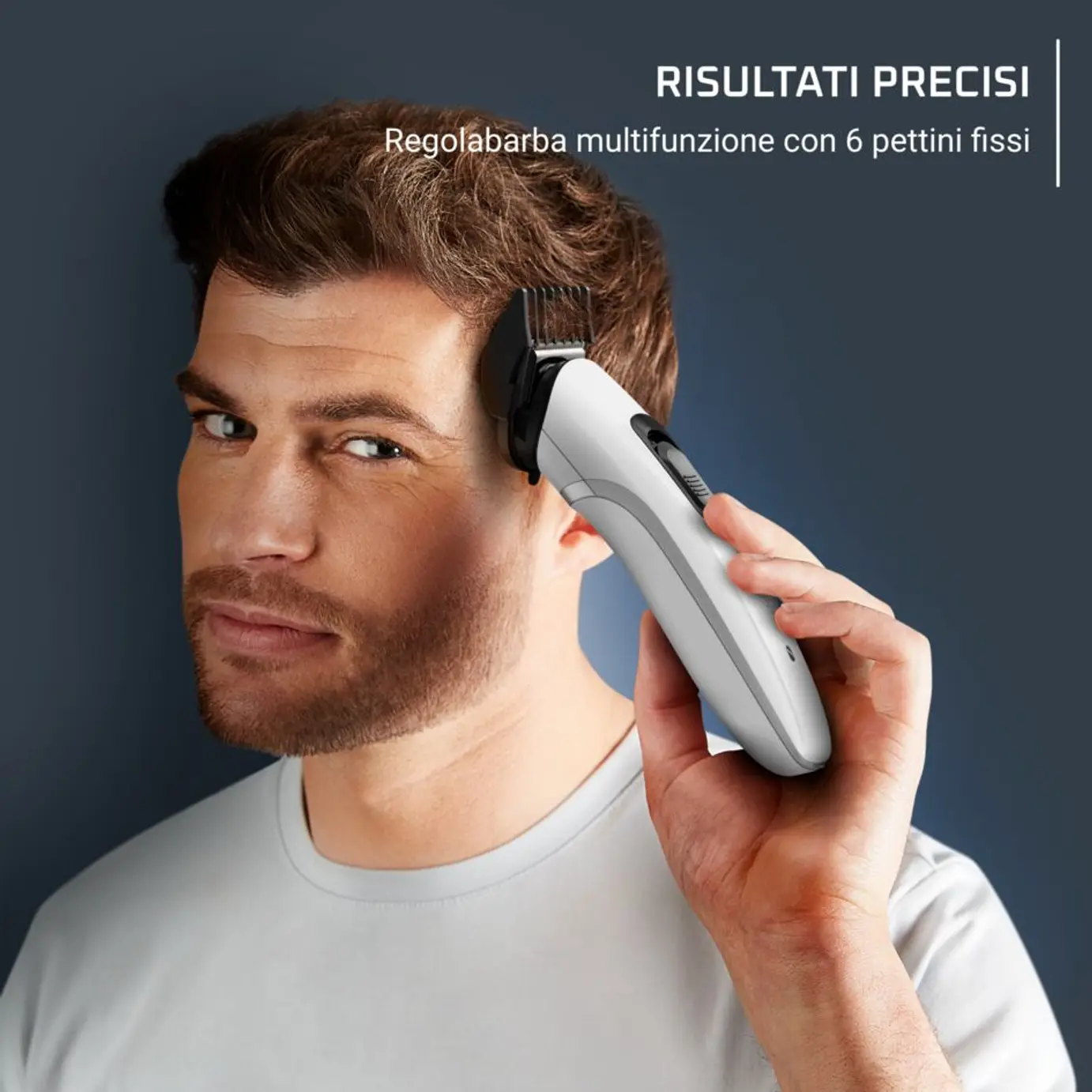Rowenta TN8934 - Regolabarba multistyler 8-in-1 uomo