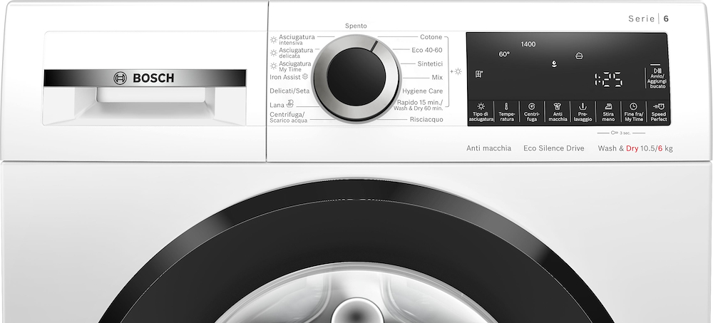 BOSCH WNG25400IT - Waschtrockner Serie 6 10.5/6 kg