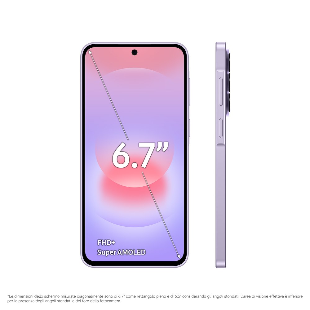 SAMSUNG SM-A376BDGGEUE - Galaxy A37 5G 256GB Grigio Verde