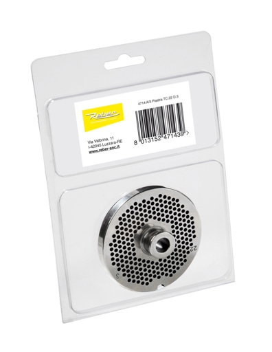 REBER 4312A14 - Piastra forata per tritacarne