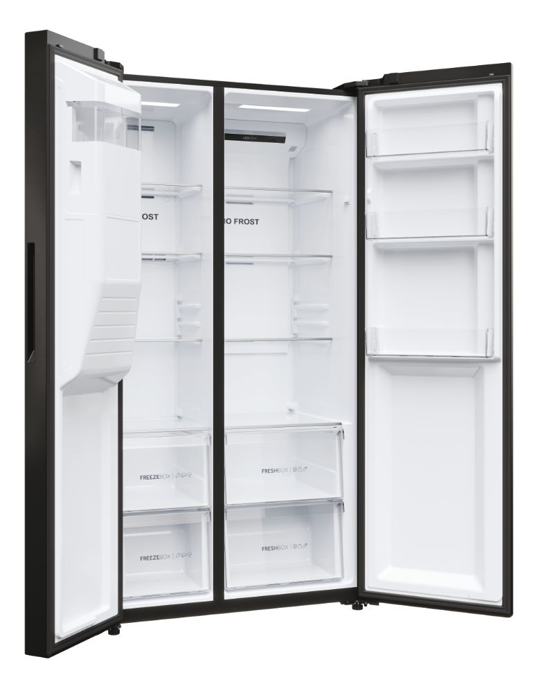 HAIER 34005237 - Side-by-side Kühlschrank 511L Schwarz