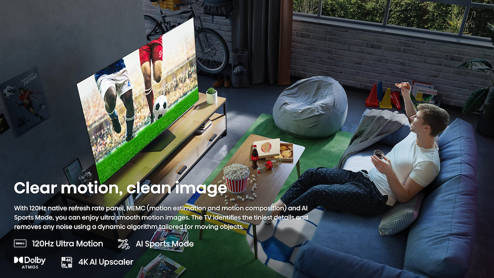 HISENSE 55A86N - Smart TV OLED 55 Zoll 4K