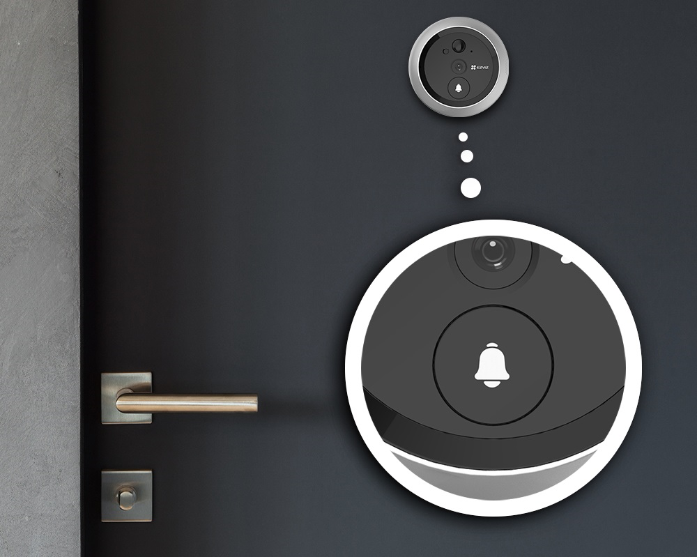 EZVIZ INE473 - Digitales Türklingel mit 4.3" Display