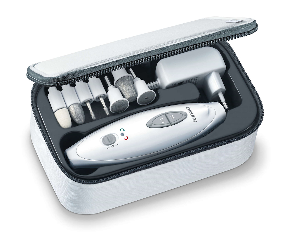 BEURER MP41 - MP41 0162892 SET MANICURE/PEDICURE 2ROTAZ. 7ACCESSORI BIANCO