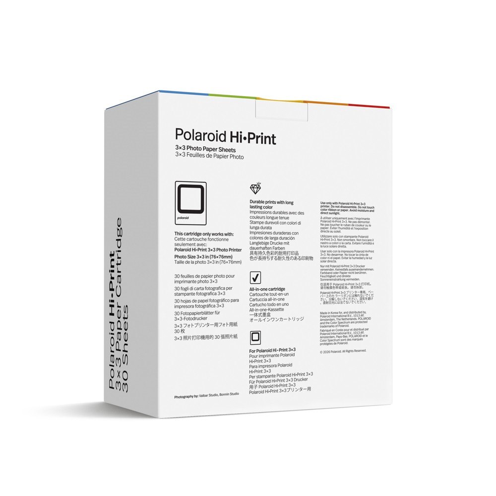 POLAROID PZ6646 - Cartuccia Hi-Print 3x3