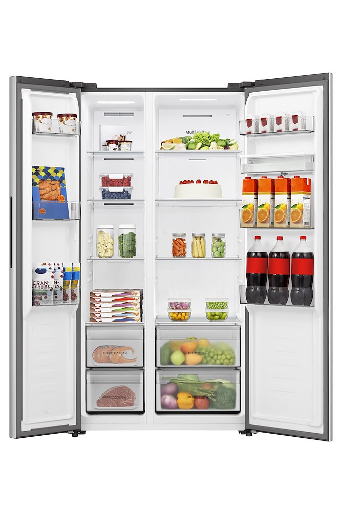 HISENSE RS3P558NMIE - FRIGORIFERO SIDE BY SIDE 541L