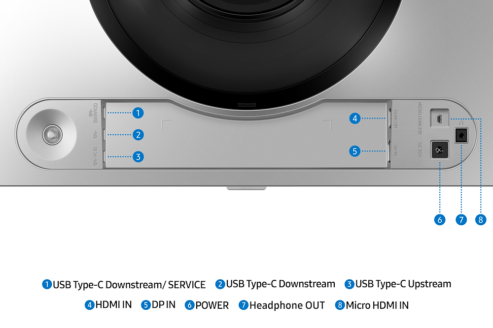 SAMSUNG LS49DG910SUXEN - PC Monitor Curved 49" OLED Dual QHD