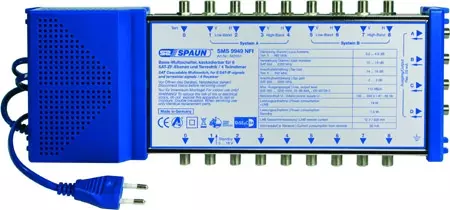 SPAUN SMS9949NFI - SMS 9949 NFI Multiswitch Compatto