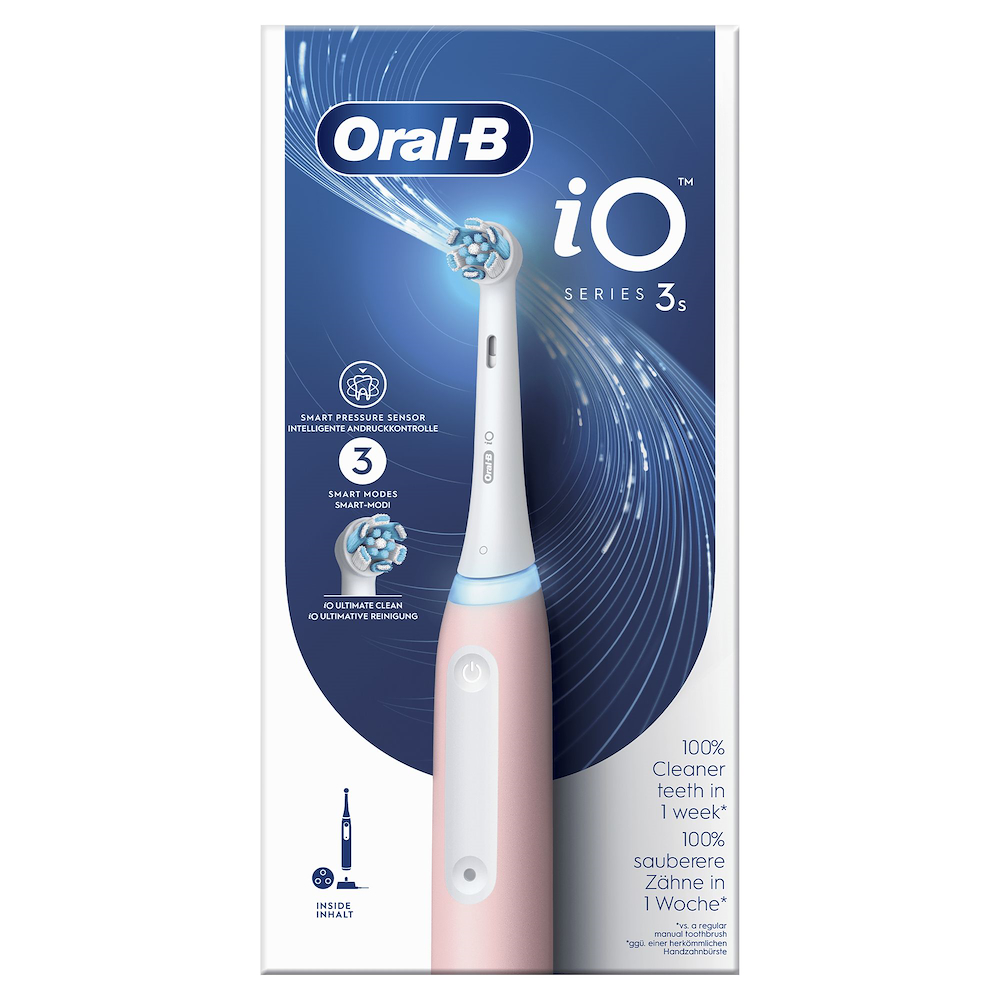 ORAL-B IO3SPINK - Spazzolino elettrico Oral-B iO Series 3 Rosa