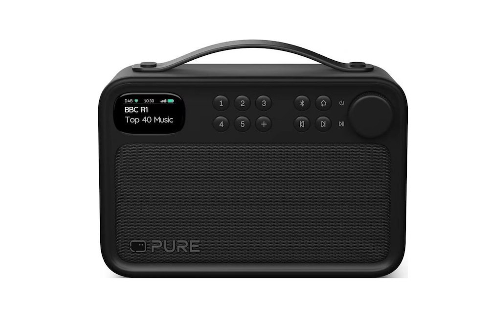 PURE 255784 - Radio portatile Bloom Black