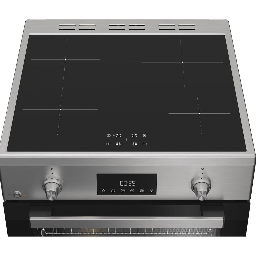 HOTPOINT-ARISTON H6I8LMSAX - Cucina Induzione Inox