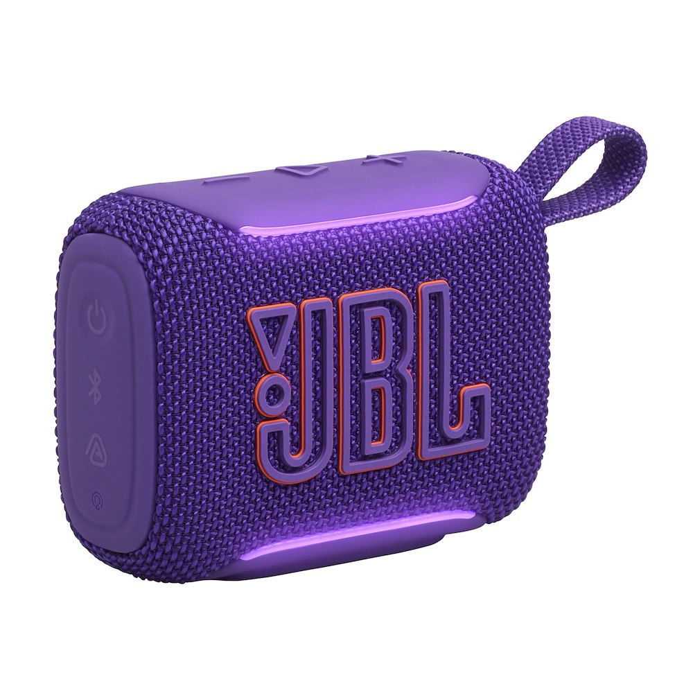JBL JBLGO5PUR - Kompakter Mini Lautsprecher Lila