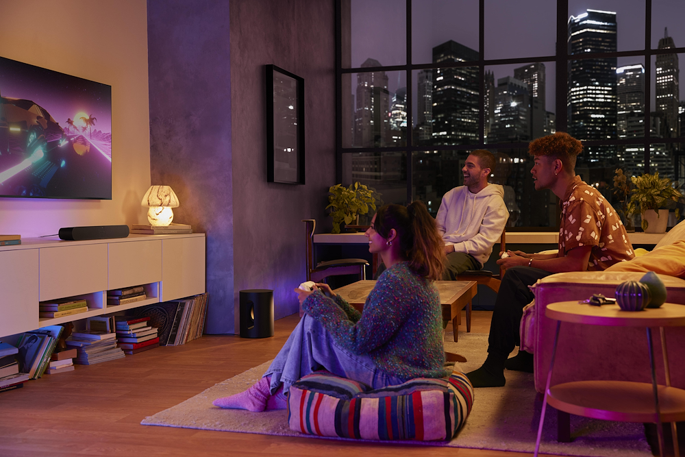 SONOS SUBMINIBLACK - Sonos Sub Mini Kompakter Subwoofer Schwarz