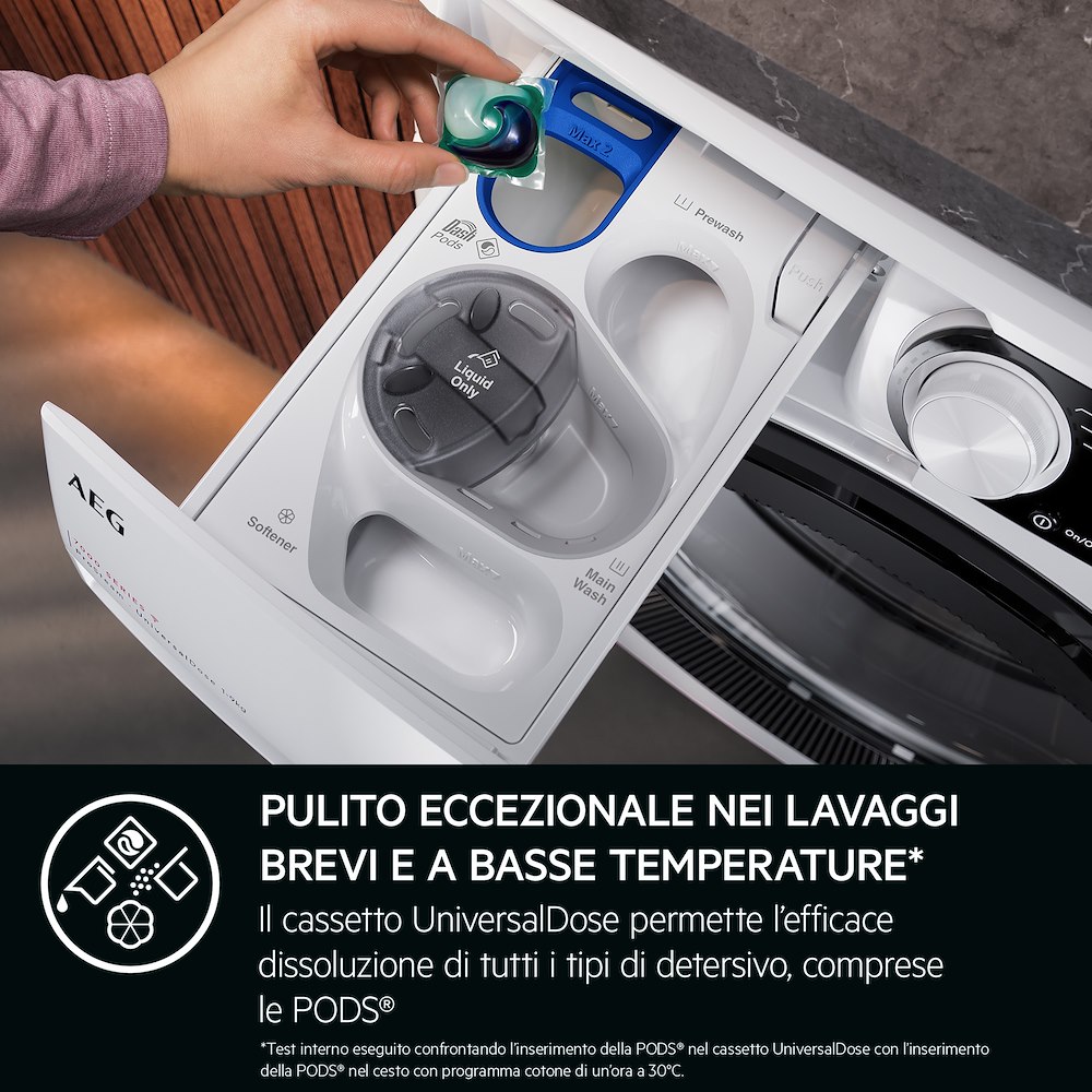 AEG XLR7FH11YV - Lavatrice con Vapore 11KG