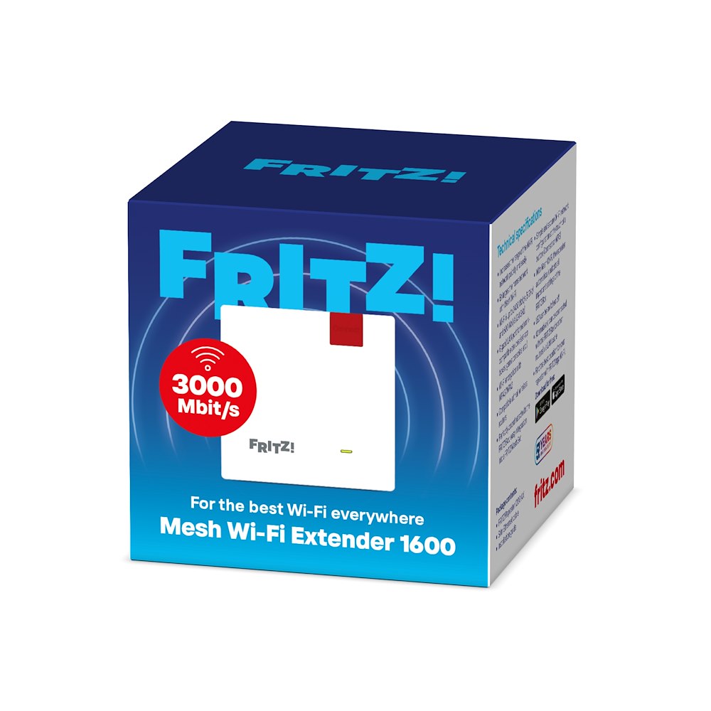 FRITZ! 20003192 - Ripetitore Wi-Fi 6 superveloce