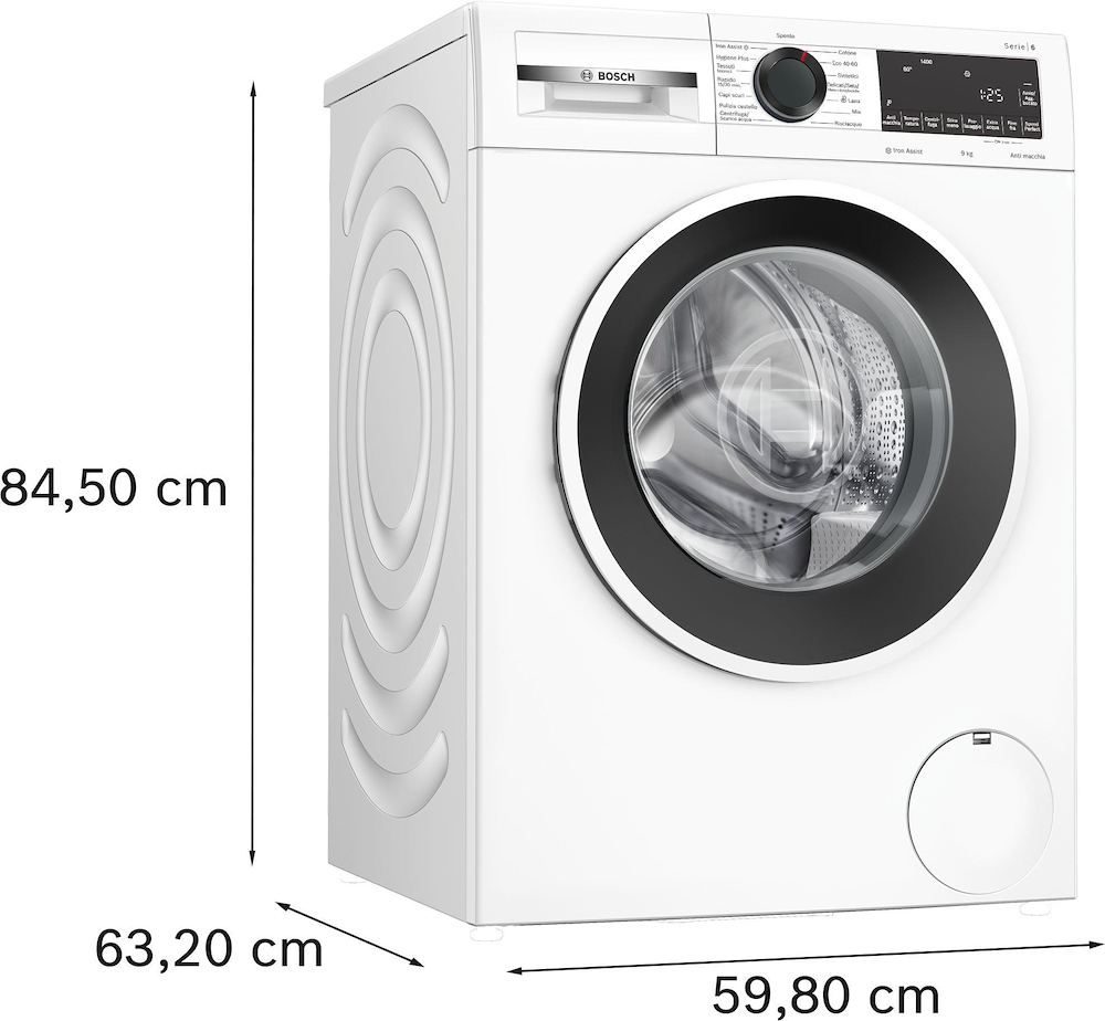 BOSCH WGG244Z8IT - Bosch Serie 6 Waschmaschine 9kg 1400 U/min