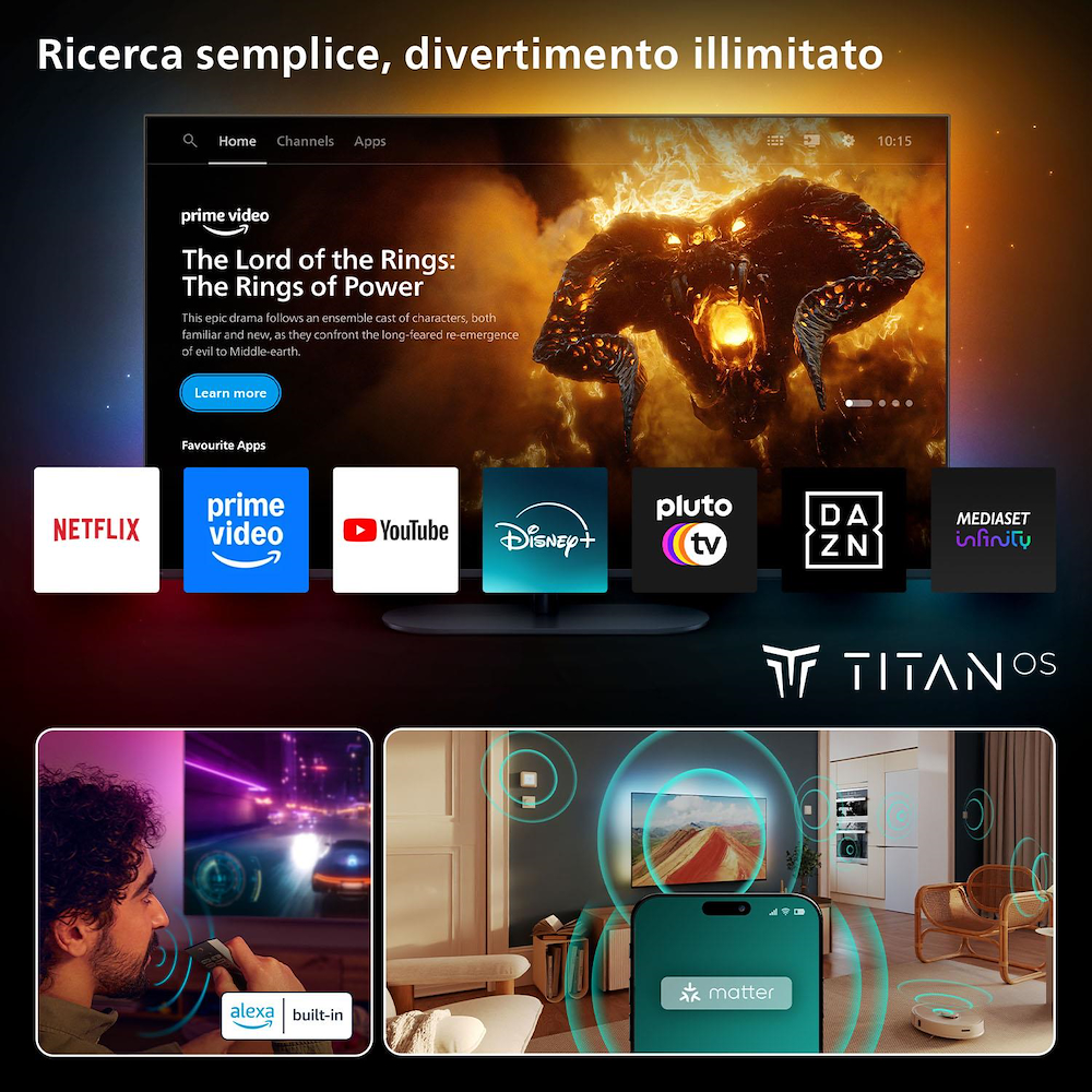 PHILIPS 55MLED920 - 55" QD MiniLED Smart TV