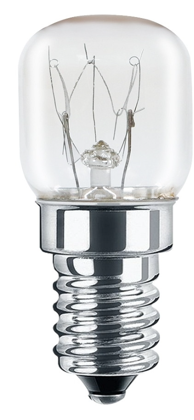 DR.FISCHER 1528934 - Lampadina per forno 220V T22 E14 15W 300°C – Lampada resistente al calore