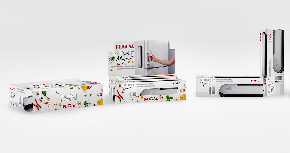 RGV FRESHQUALITYMAGNET - Tragbarer Vakuumierer mit Magnet RGV FRESHQUALITYMAGNET - Tragbarer Vakuumierer mit Magnet