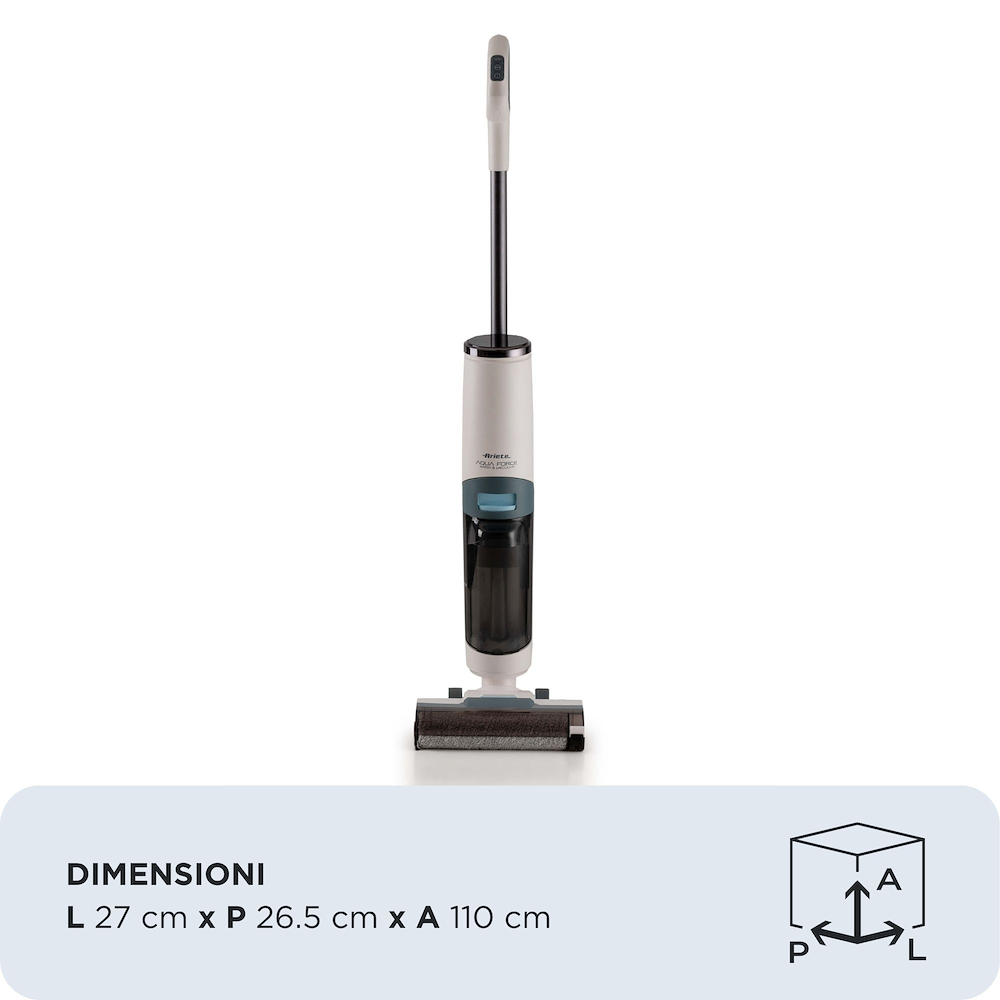ARIETE 2483 - Aspirapolvere Lavapavimenti Intelligente