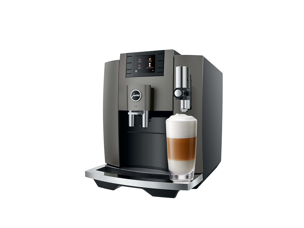 JURA E8DARKINOX - E8 Dunkel Inox Kaffeemaschine 15 Bar JURA E8DARKINOX - E8 Dunkel Inox Kaffeemaschine 15 Bar