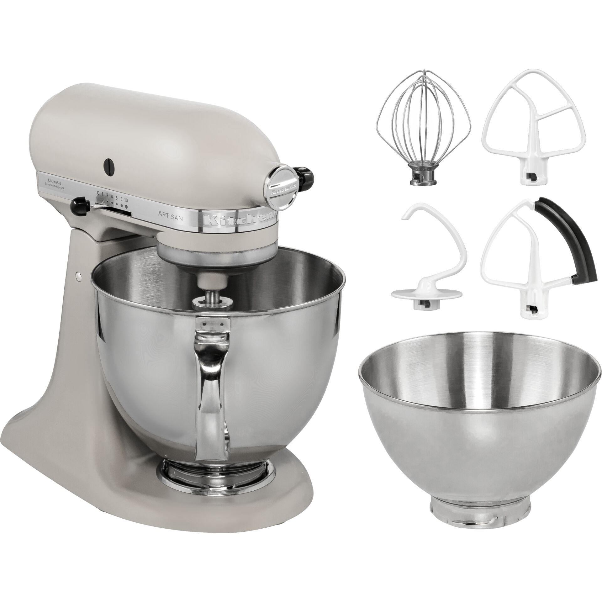 KITCHENAID 5KSM175PSEPL - Robot da cucina Artisan bianco porcellana