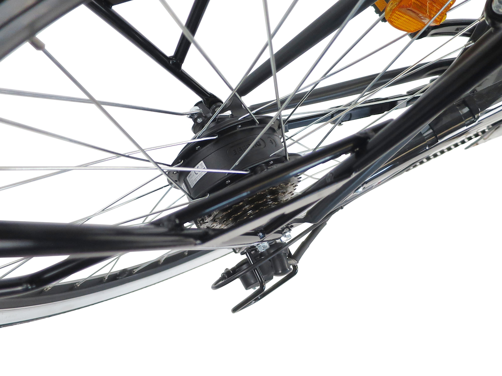 SMARTWAY C4D4SCG - E-Bike Stadt Aluminium 36V 10.4AH Grau