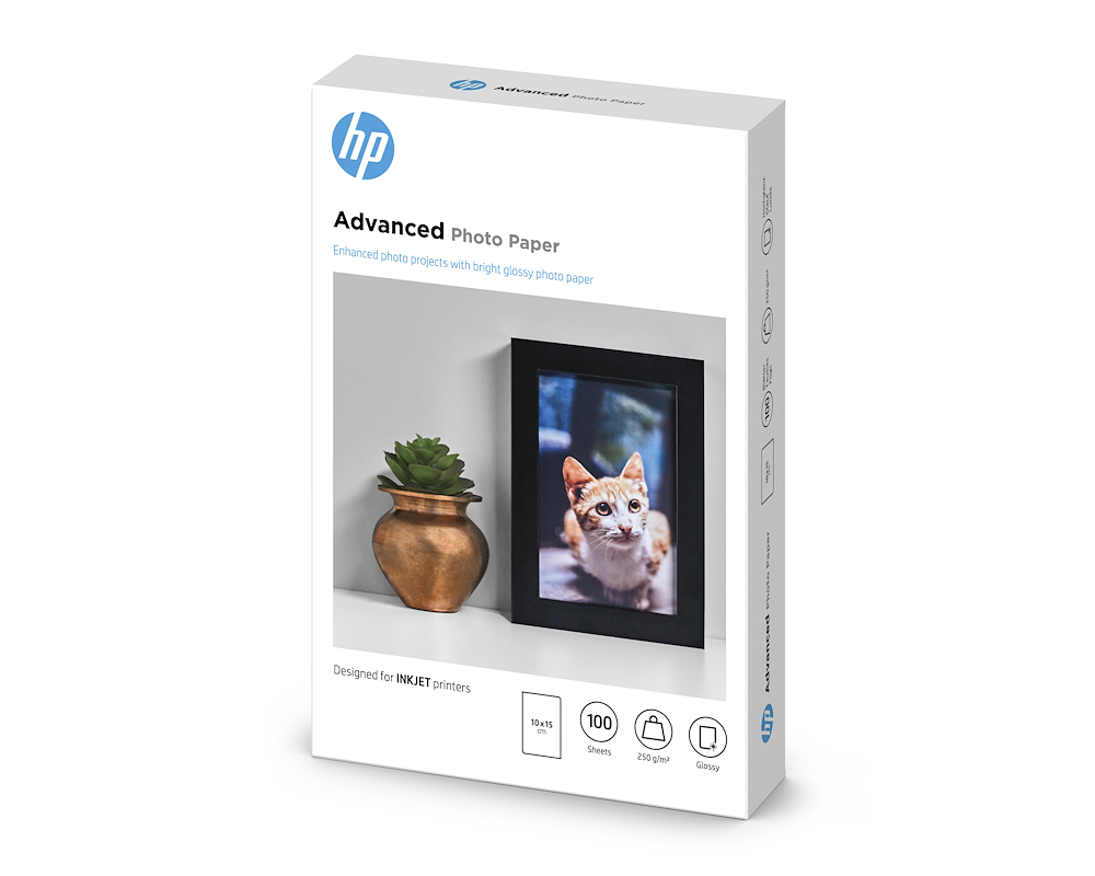 HP Q8692A - Q8692A Q8692A CARTA FOTOGR. ADVANCED PHOTOPAP,LUCIDA10X15 100F