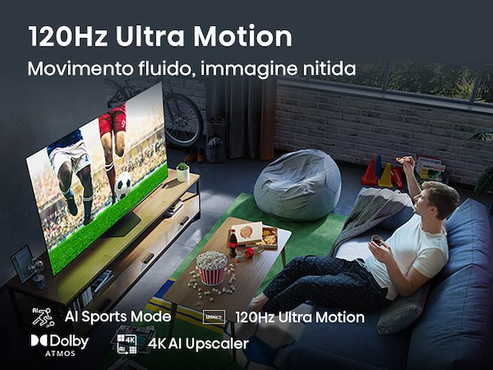 HISENSE 55A86Q - Smart TV OLED 55" 4K