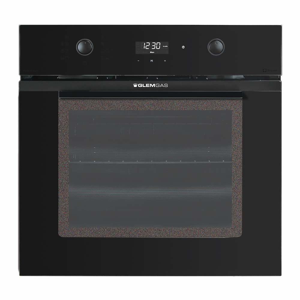 GLEM GAS GFU98BKS6V3 - Multifunktionsofen 60 cm in glänzend Schwarz GLEM GAS GFU98BKS6V3 - Multifunktionsofen 60 cm in glänzend Schwarz