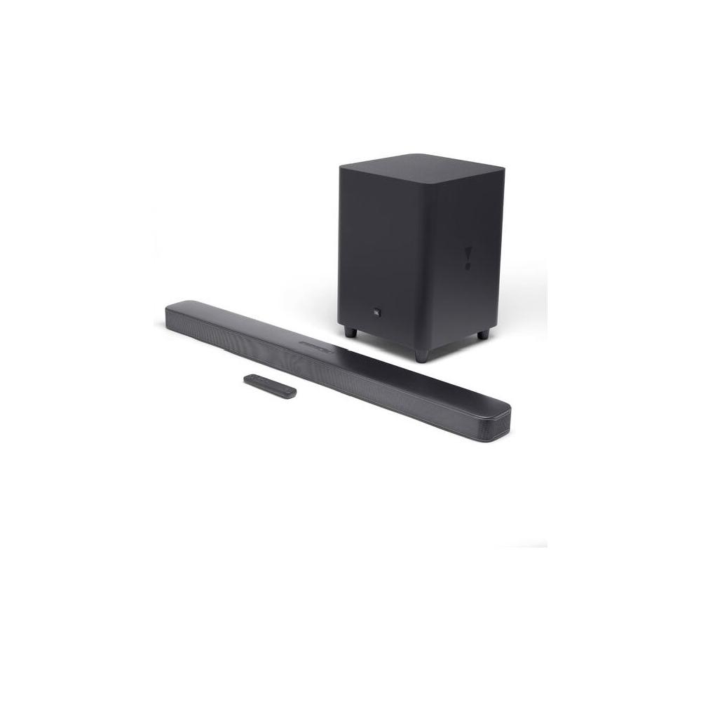 JBL JBLBAR51IMBLKEP - Bar 5.1 Surround Soundbar con 550W di potenza, Bluetooth, Wi-Fi e HDMI
