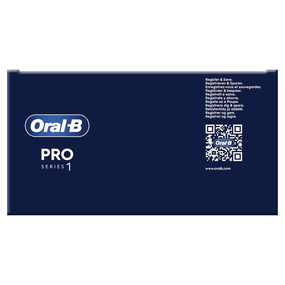 ORAL-B PRO1DUOBLACKBLU - Oral-B Pro 1 Duo Spazzolino Elettrico Nero/Blu