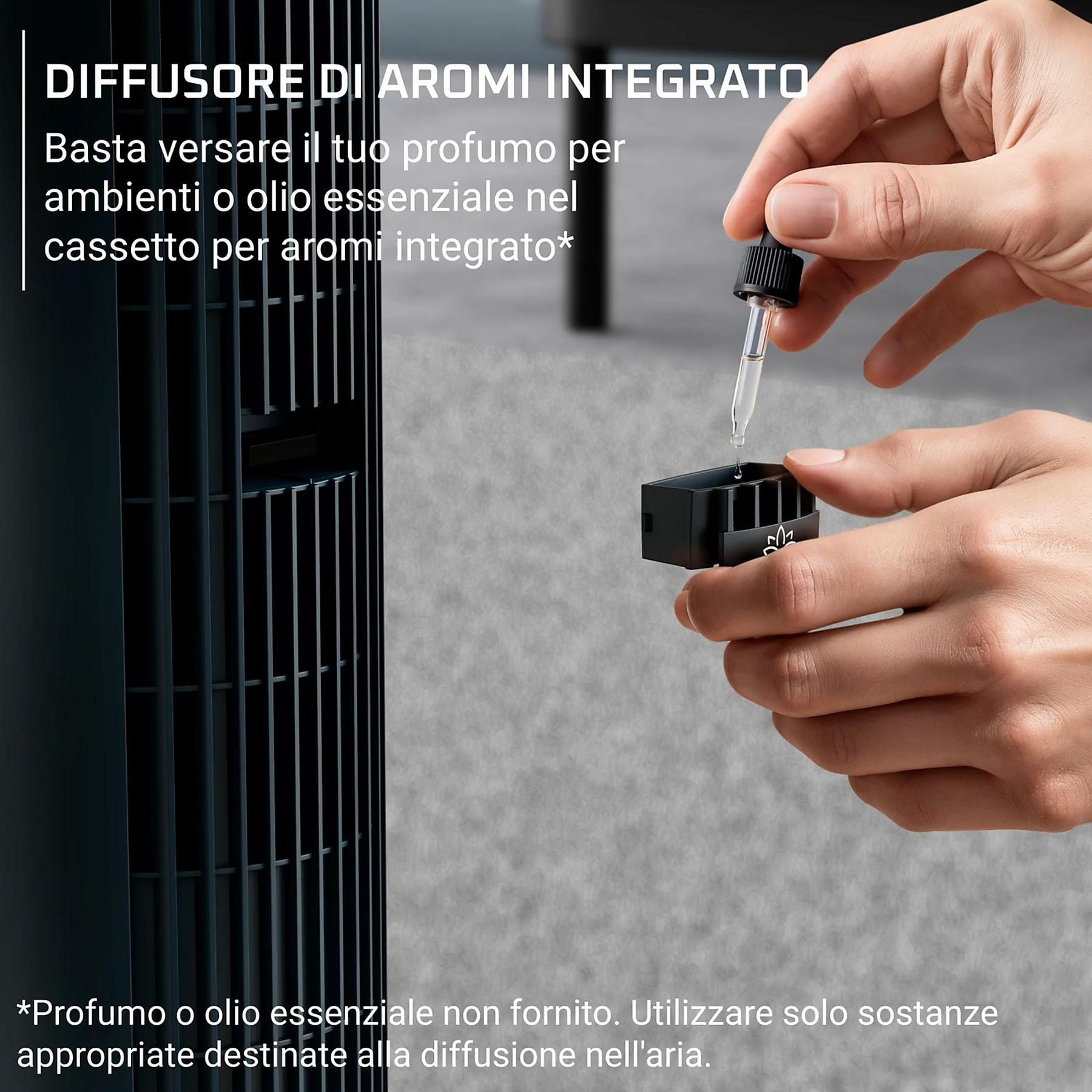 Rowenta VU7050 - Eole Silence Force Turmventilator
