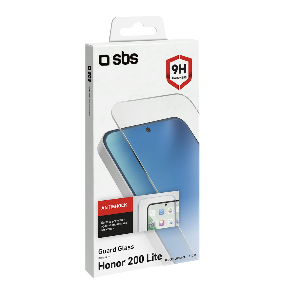 SBS TESCRGLHO200L - Protezione schermo in vetro per Honor 200 Lite