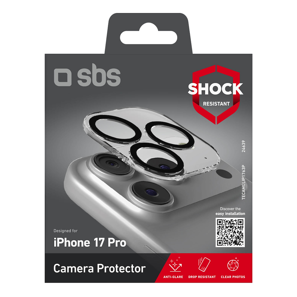 SBS TECAMGLIP1763P - Vetro Cella per iPhone 17 Pro