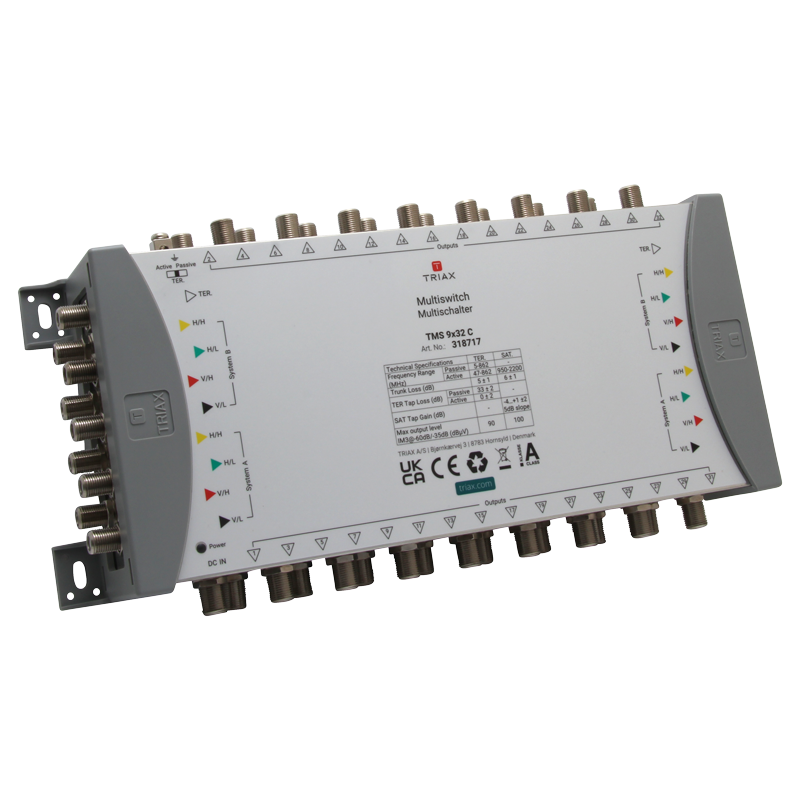 TRIAX TMS9×32C - TMS 9x32 C Cascade Multiswitch