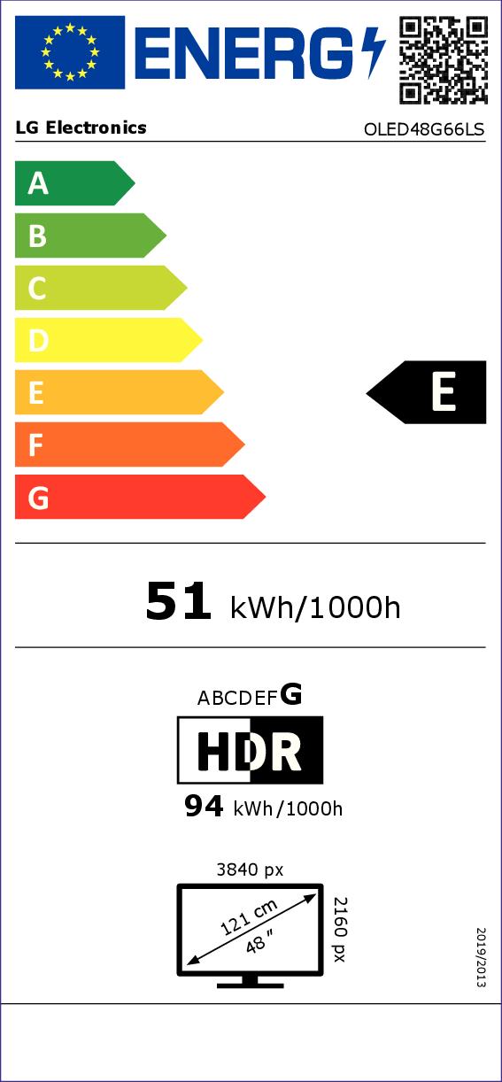 LG OLED48G66LS - TV OLED 48" 4K