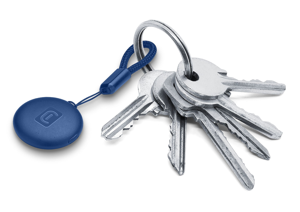 CELLULAR LINE BTTRACYTAGB - Tracy Tag in Blau für iOS