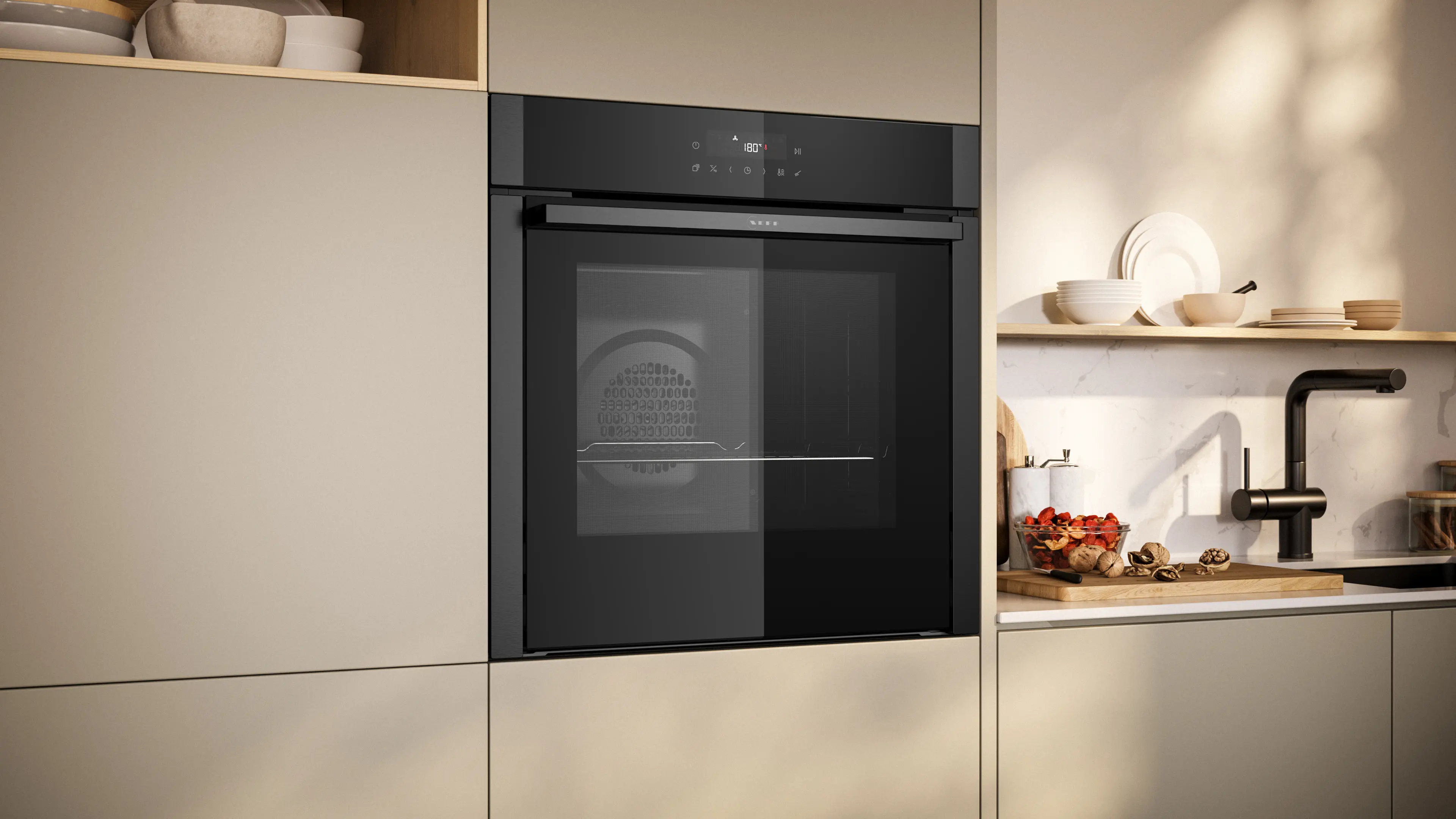 NEFF B5ACJ7AG3 - N50 Einbaubackofen Slide&Hide