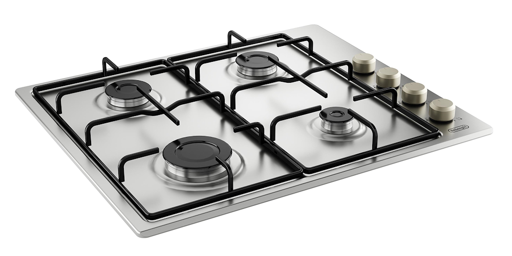 DE LONGHI YLG60L - YLG60L Gaskochfeld Edelstahl