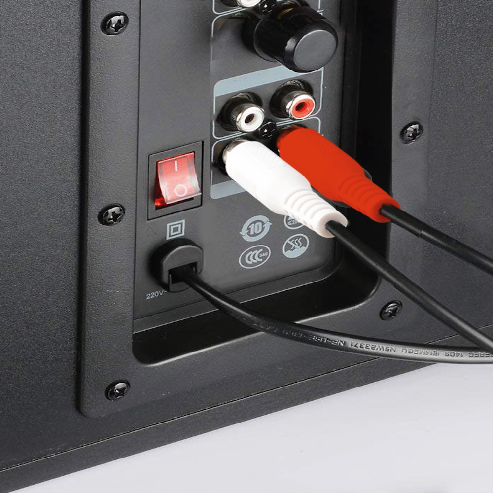 EKON ECA2RCA18MM - Cavo 2 RCA Maschio 1.8mt