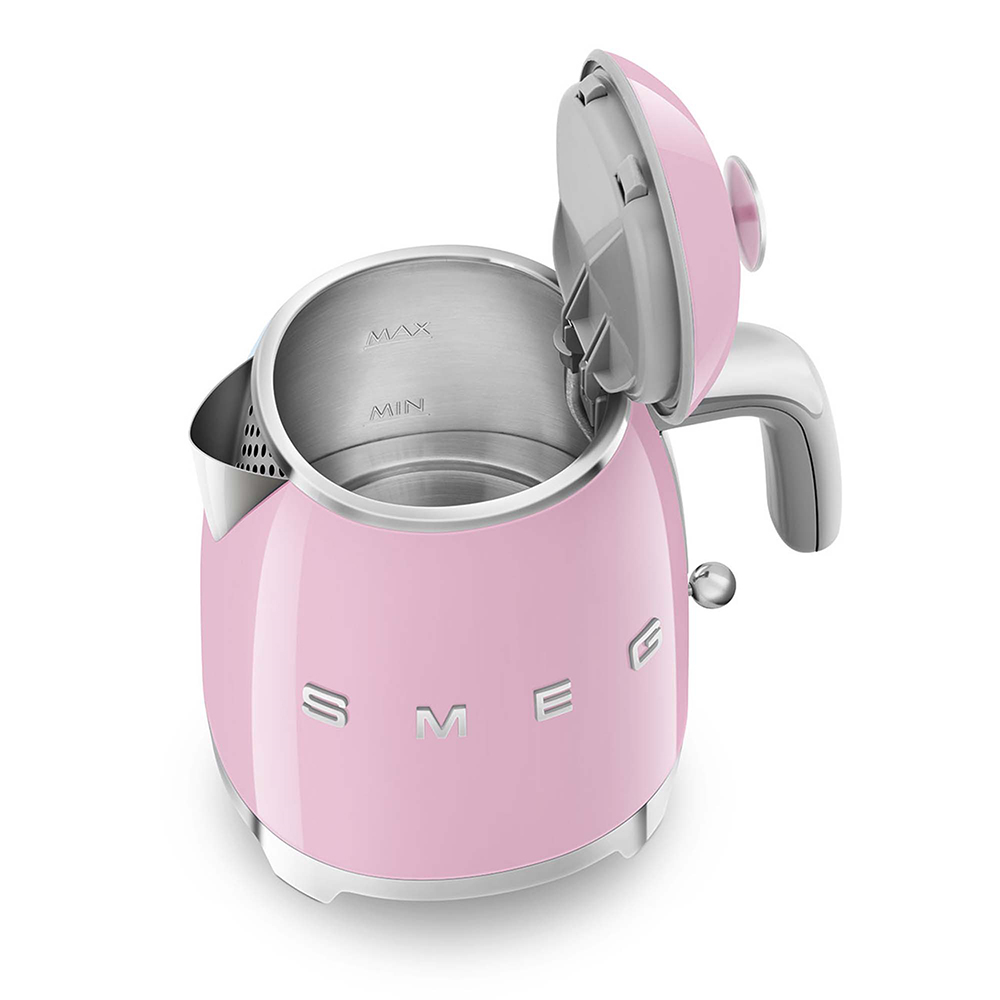 SMEG KLF05PKEU - Mini Bollitore stile anni '50 rosa