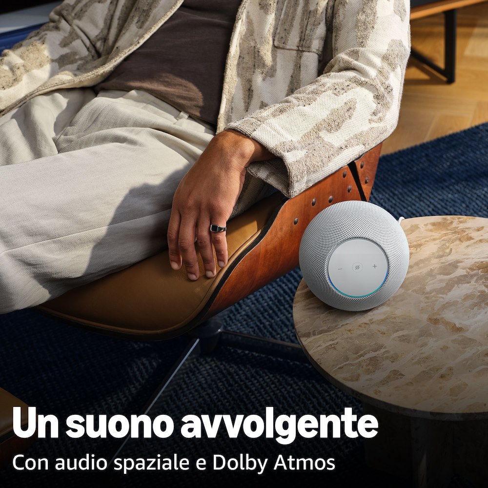 ECHO ECHOSTUDIO2025GLACIERWHITE - Smart Lautsprecher 2025