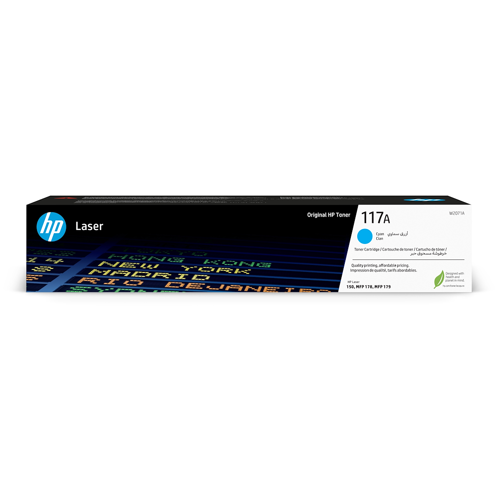 HP W2071A - Toner 117A Cyan 700 Seiten Original